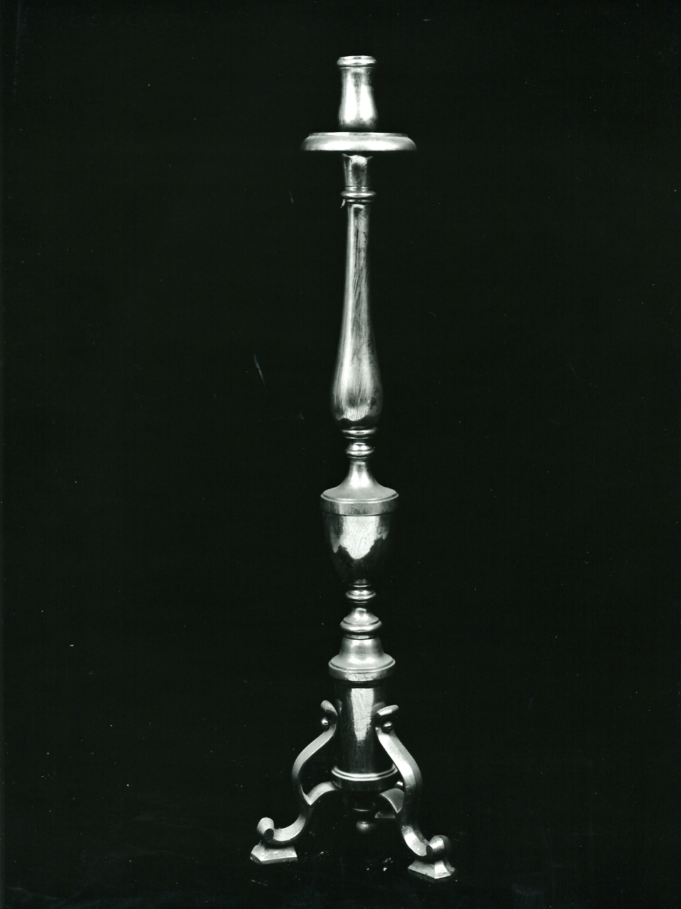 candeliere, serie - bottega napoletana (fine sec. XIX)