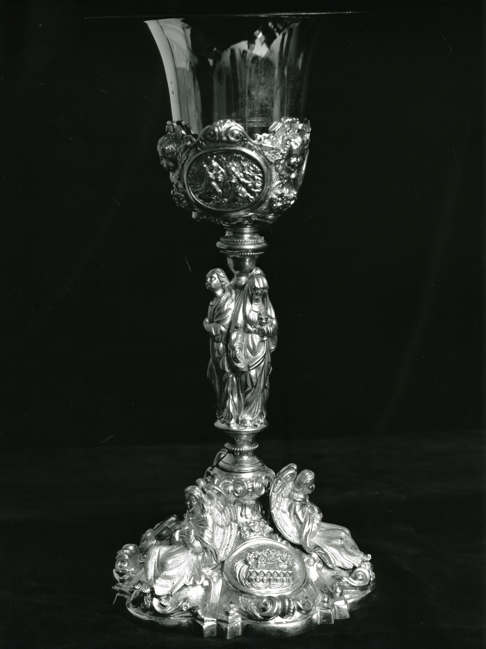 calice - bottega napoletana (metà sec. XIX)