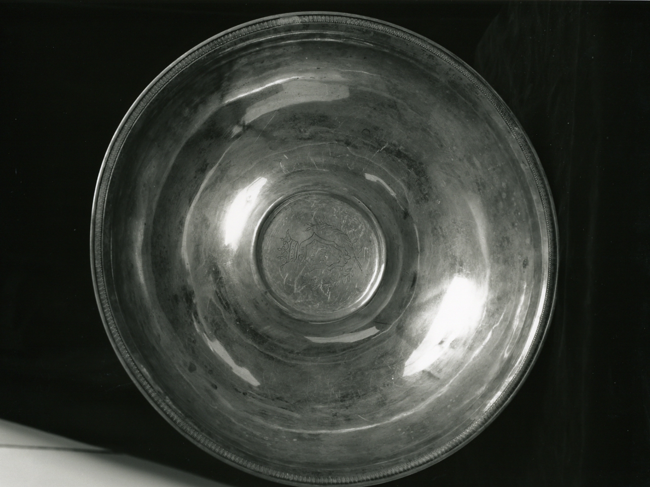 bacile - bottega napoletana (prima metà sec. XIX)