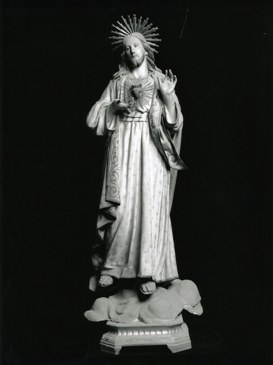 Sacro Cuore di Gesù (statua) - ambito napoletano (fine sec. XVIII)