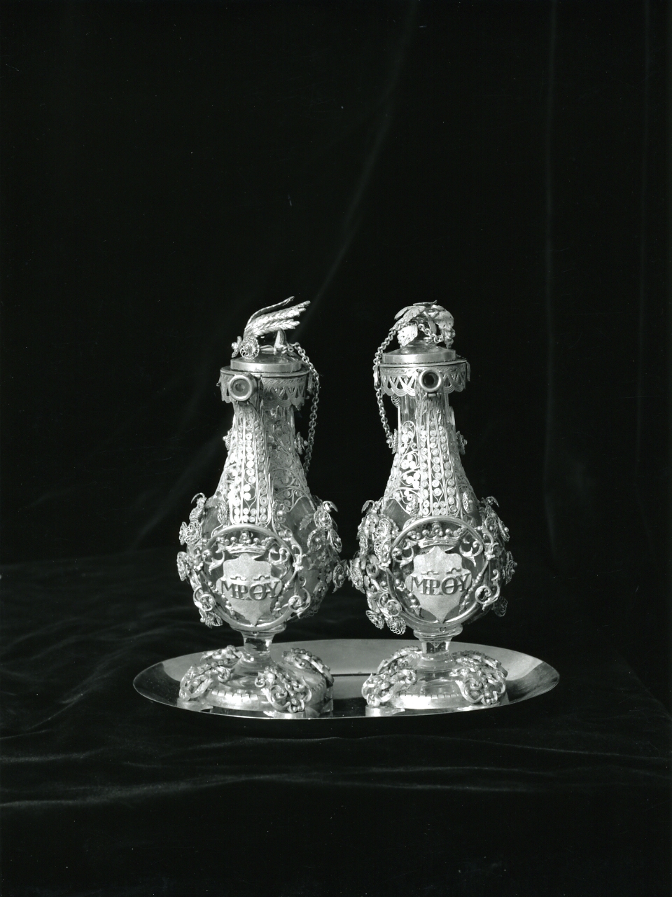 ampolline, serie - bottega napoletana (prima metà sec. XIX)