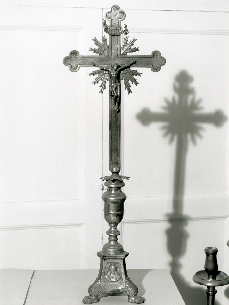 croce d'altare - bottega napoletana (fine sec. XVIII)