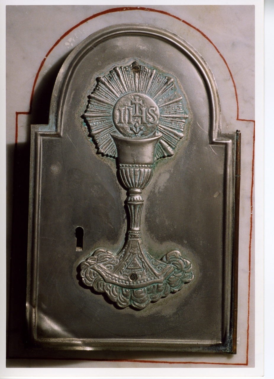 sportello di tabernacolo - bottega napoletana (prima metà sec. XX)