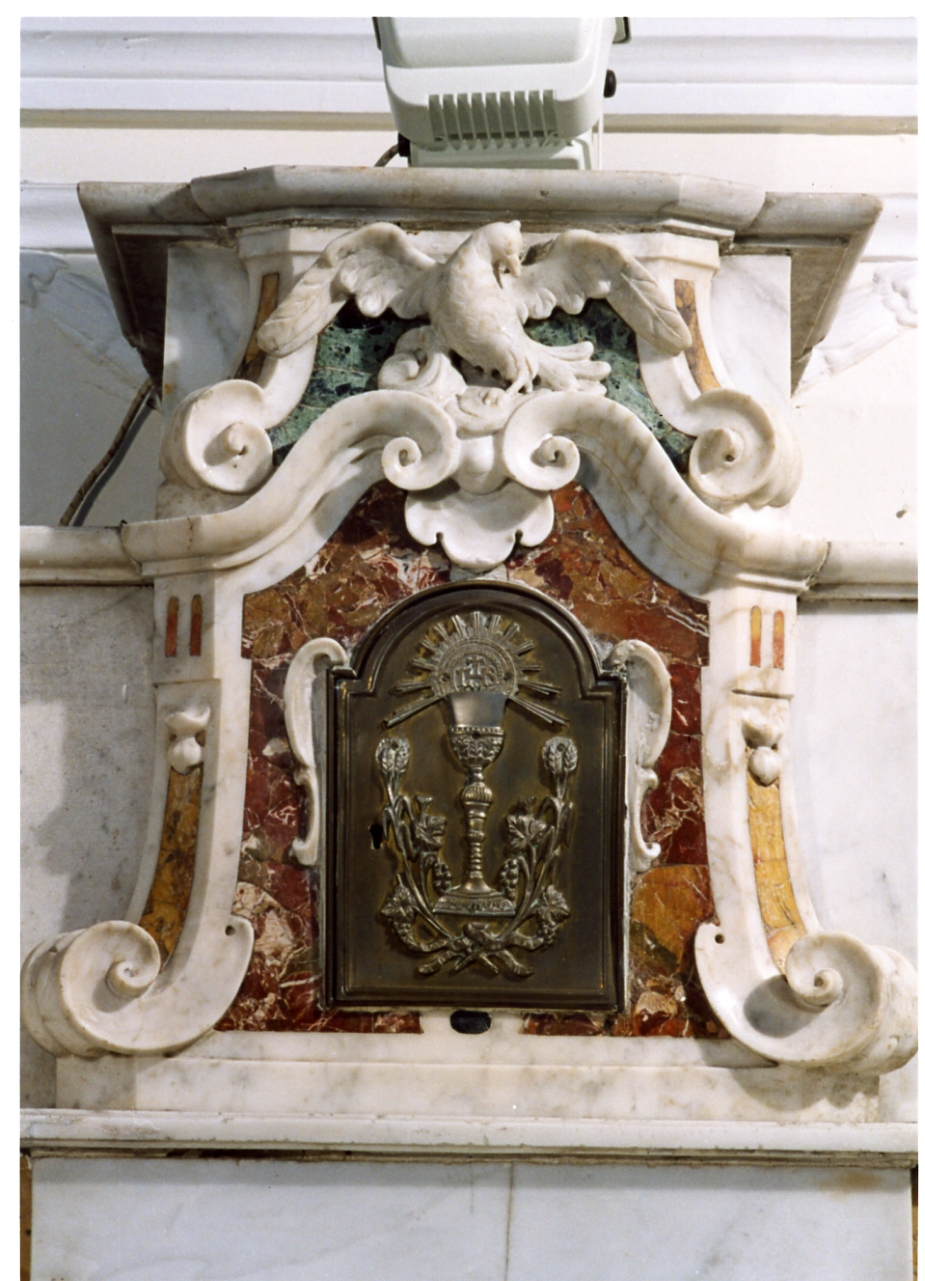 sportello di tabernacolo - bottega napoletana (metà sec. XIX)