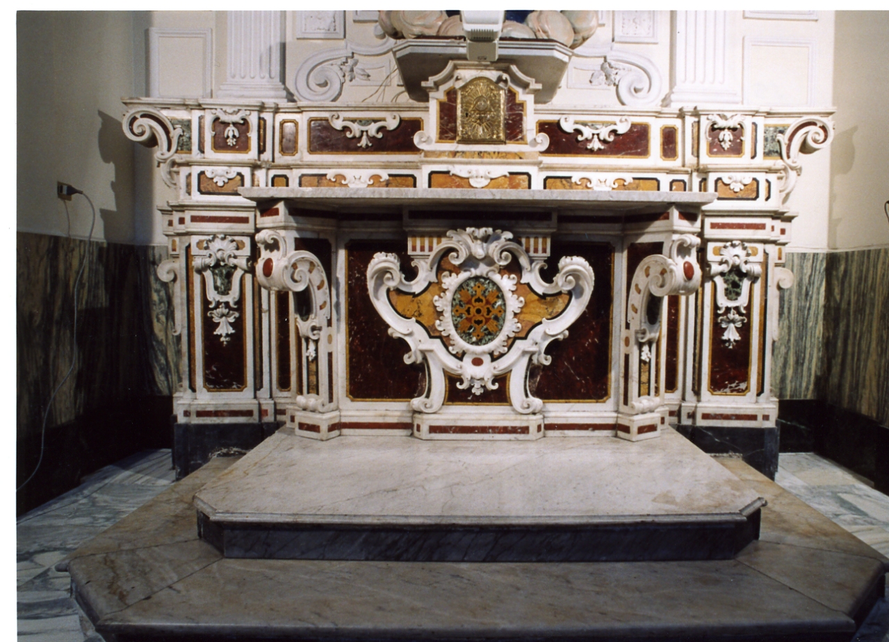 altare - bottega napoletana (metà sec. XVIII)