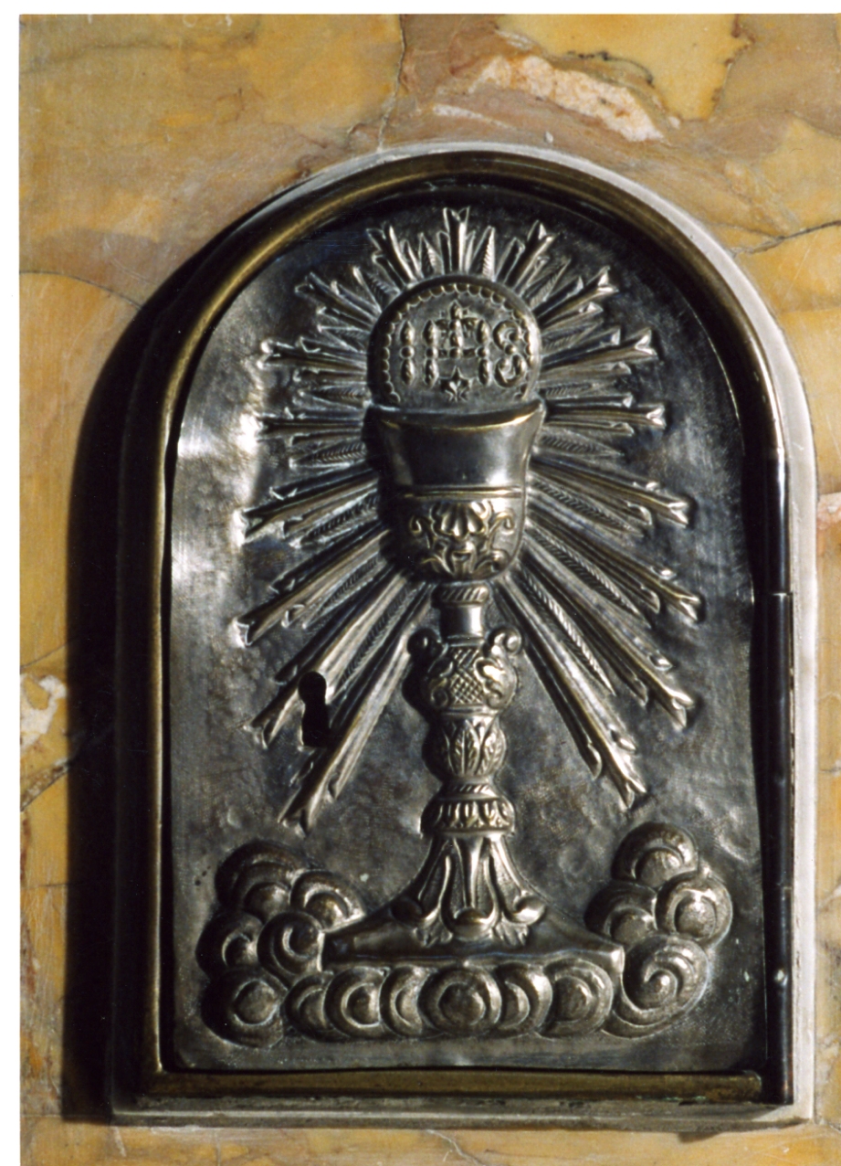 sportello di tabernacolo - bottega napoletana (prima metà sec. XX)