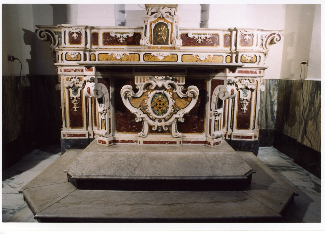 altare - bottega napoletana (seconda metà sec. XVIII)