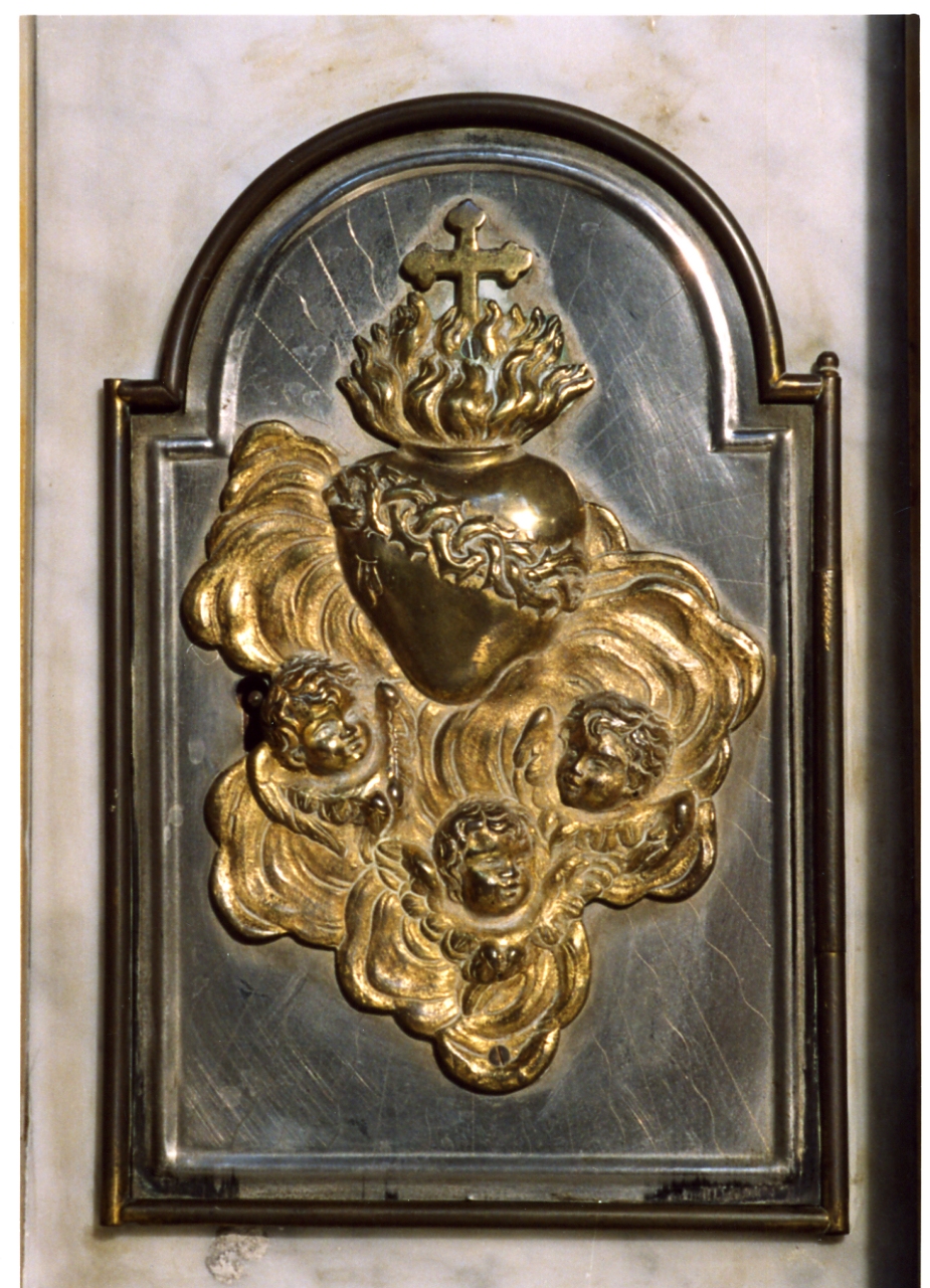 sportello di tabernacolo - bottega napoletana (fine/inizio secc. XIX/ XX)