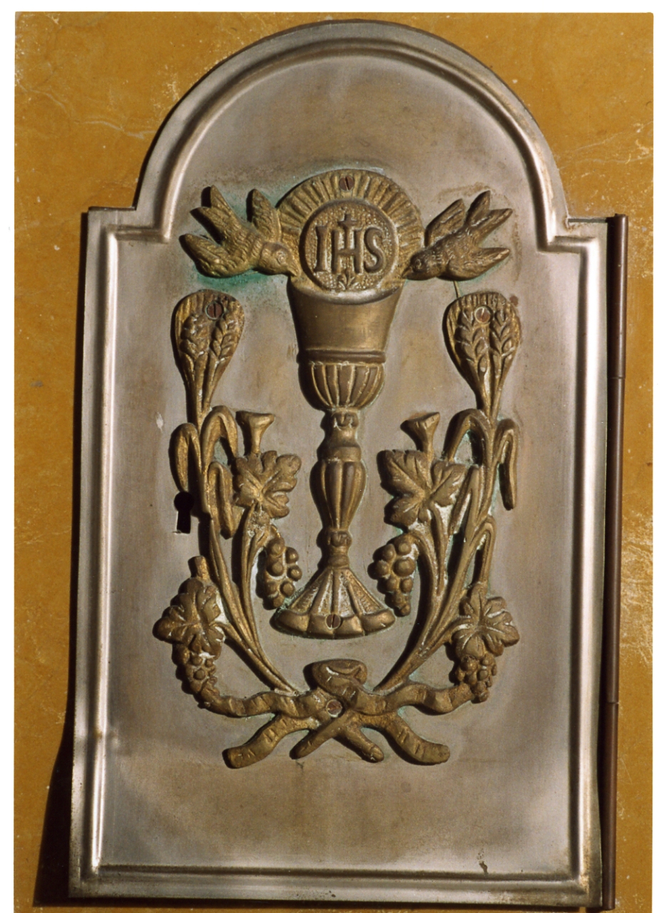 sportello di tabernacolo - bottega napoletana (prima metà sec. XX)