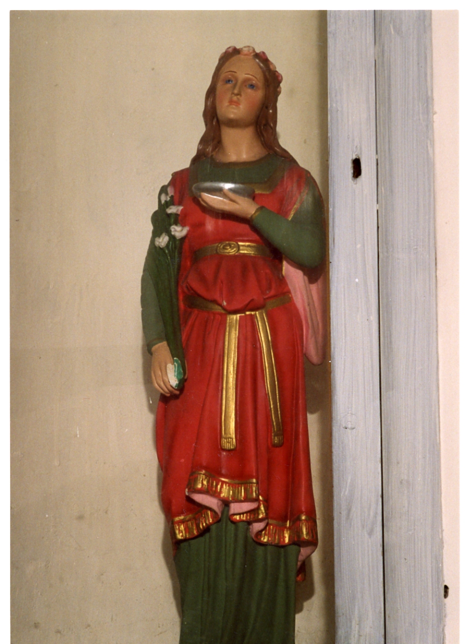 Santa Lucia (statua) - bottega napoletana (prima metà sec. XX)