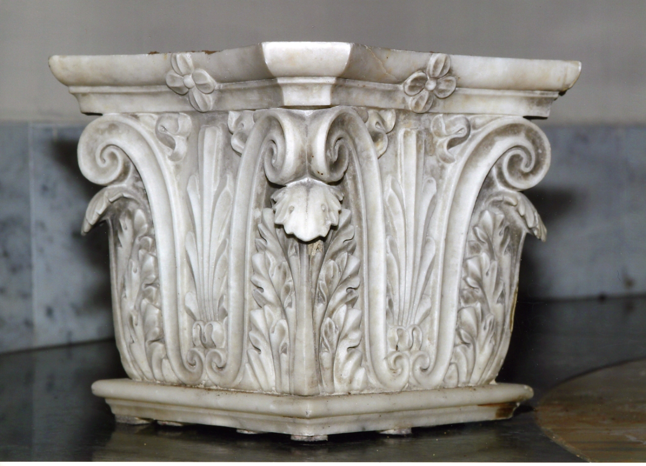 capitello, serie - bottega napoletana (metà sec. XIX)