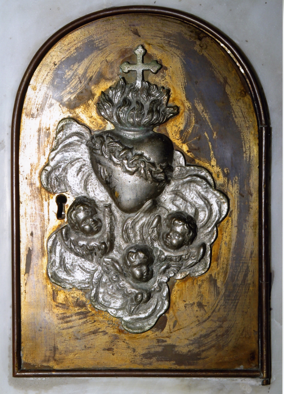 sportello di tabernacolo - bottega napoletana (prima metà sec. XX)