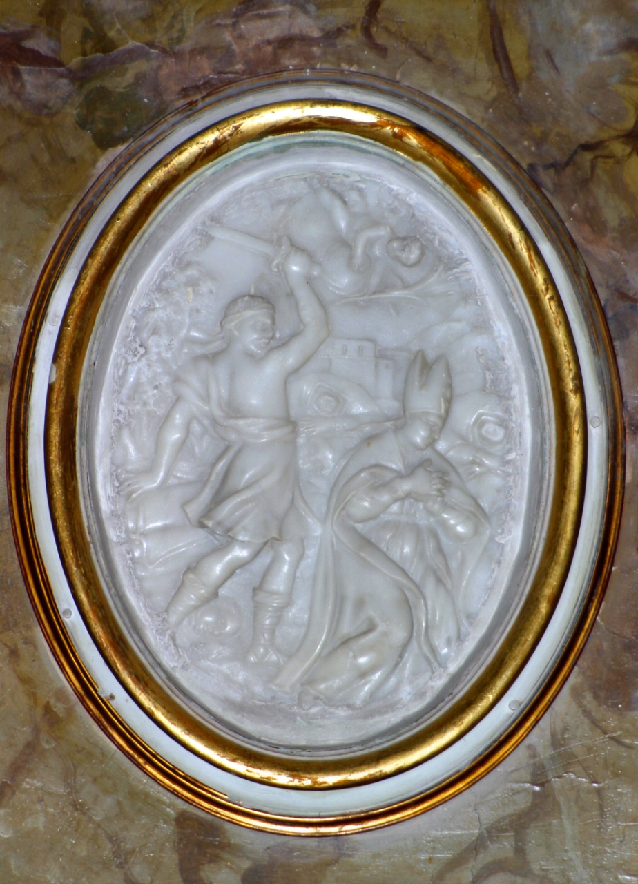 martirio di San Gennaro (rilievo) - bottega napoletana (prima metà sec. XIX)