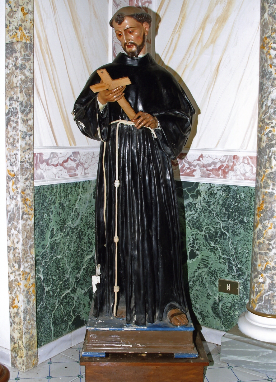San Francesco d'Assisi (statua) - ambito napoletano (inizio sec. XX)
