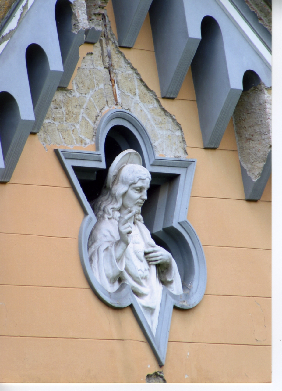 Sacro Cuore di Gesù (scultura) - bottega napoletana (prima metà sec. XX)