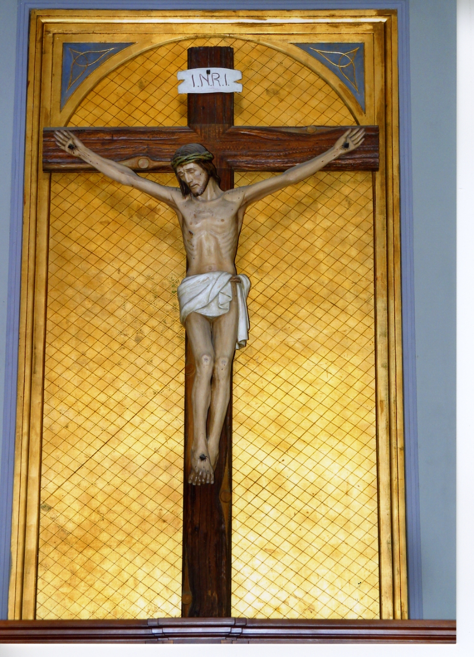 crocifisso - bottega napoletana (metà sec. XX)