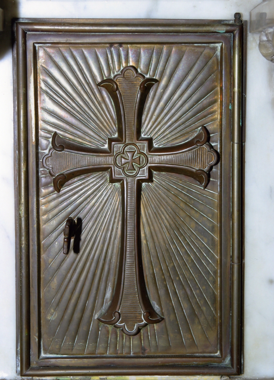 sportello di tabernacolo - bottega napoletana (primo quarto sec. XX)