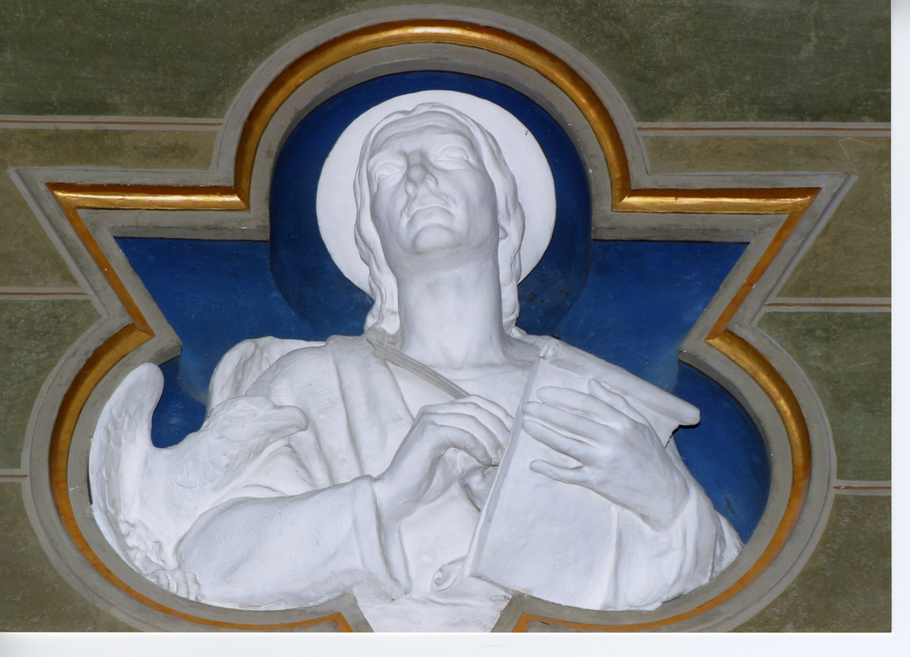 San Giovanni Evangelista (scultura) - bottega napoletana (prima metà sec. XX)