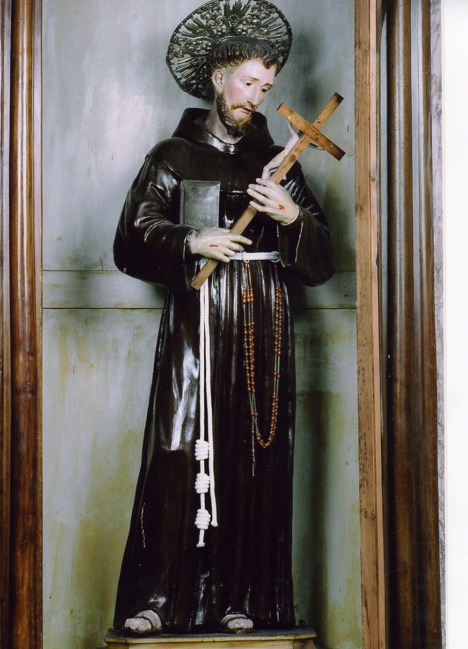 San Francesco d'Assisi (statua) - bottega napoletana (fine/inizio secc. XIX/ XX)