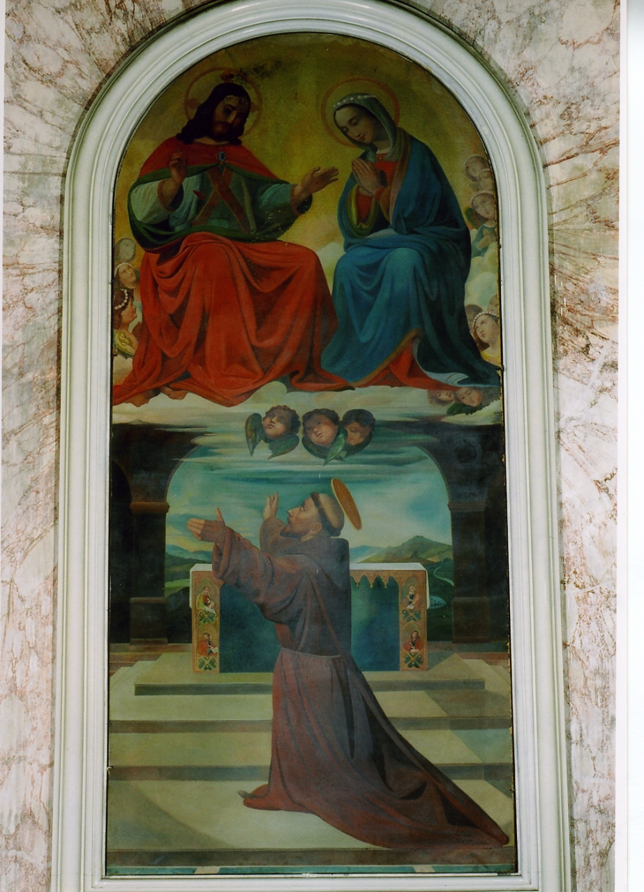 San Francesco d'Assisi (dipinto) - ambito napoletano (prima metà sec. XX)
