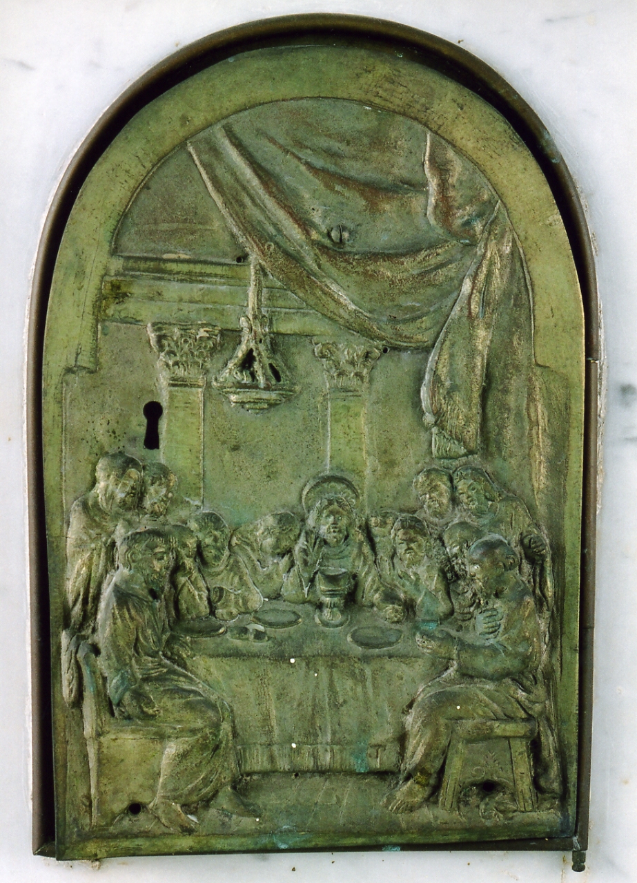 sportello di tabernacolo - bottega napoletana (prima metà sec. XX)