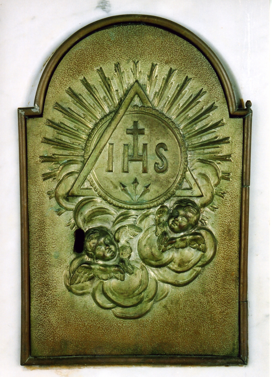 sportello di tabernacolo - bottega napoletana (prima metà sec. XX)