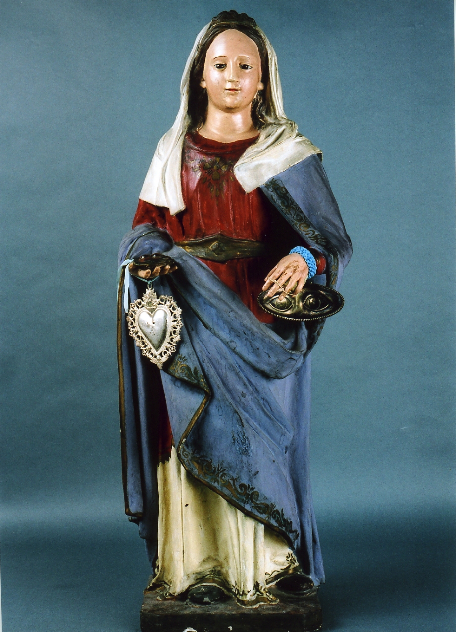 Santa Lucia (statua) - bottega napoletana (prima metà sec. XX)