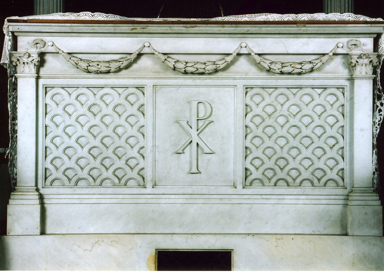 altare maggiore - bottega napoletana (prima metà sec. XX)