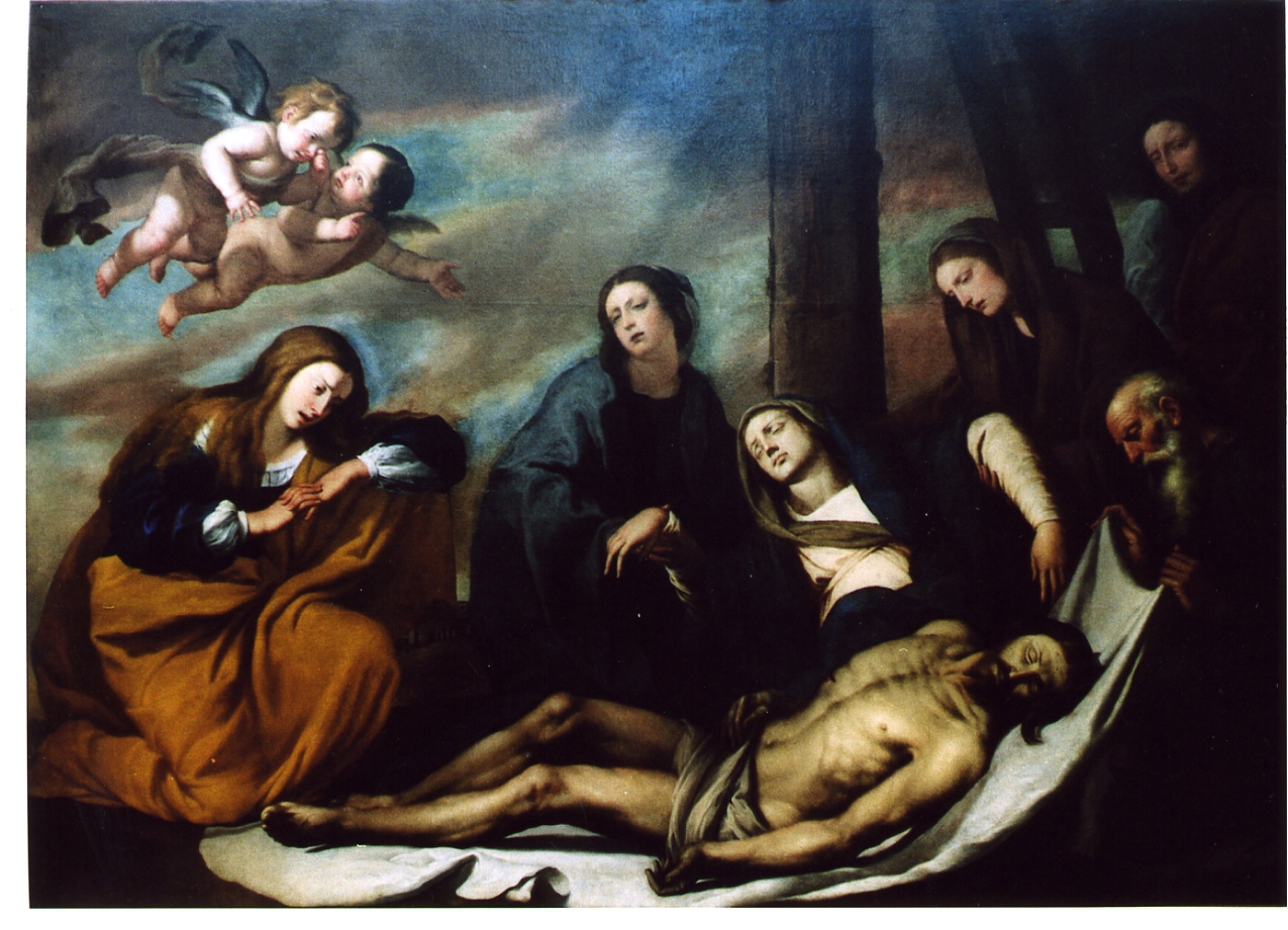 pietà (dipinto) di Fracanzano Cesare (metà sec. XVII)