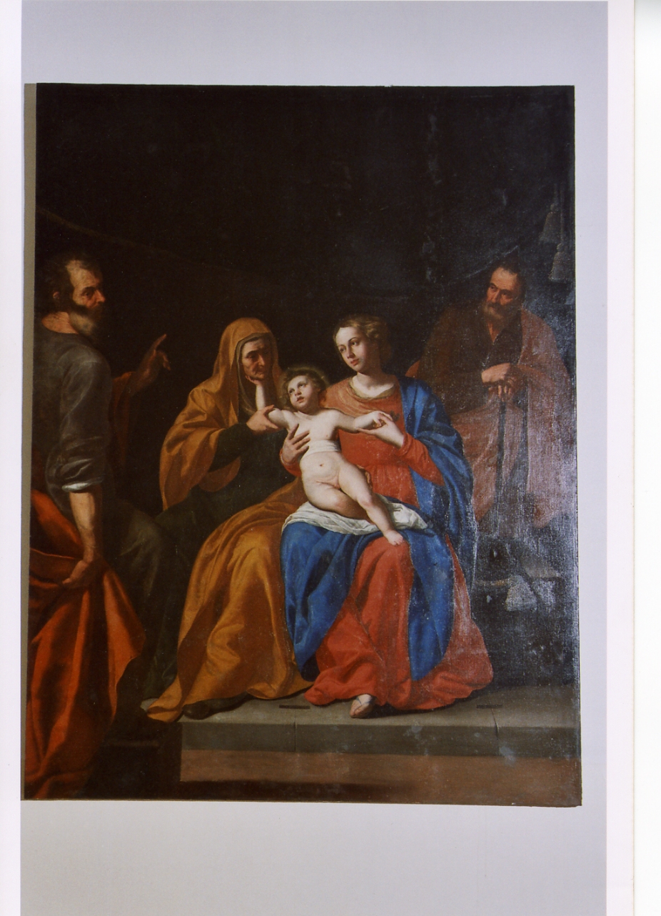 Sacra Famiglia (dipinto) di Palumbo Onofrio (secondo quarto sec. XVII)