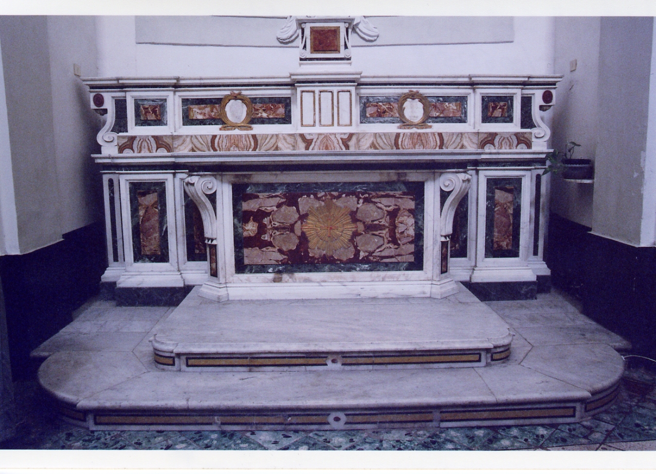 altare - bottega napoletana (metà sec. XIX)