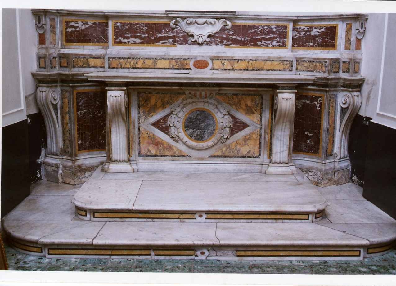 altare - bottega napoletana (seconda metà sec. XIX)