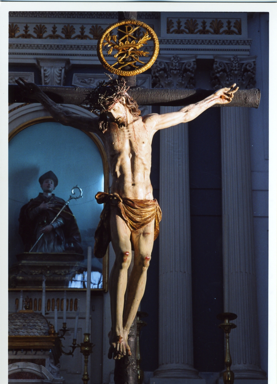 crocifisso - bottega napoletana (fine sec. XIX)