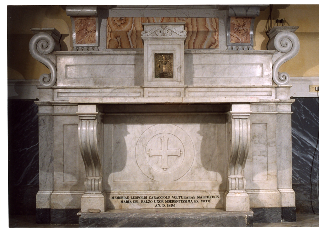 altare - bottega napoletana (fine sec. XIX)