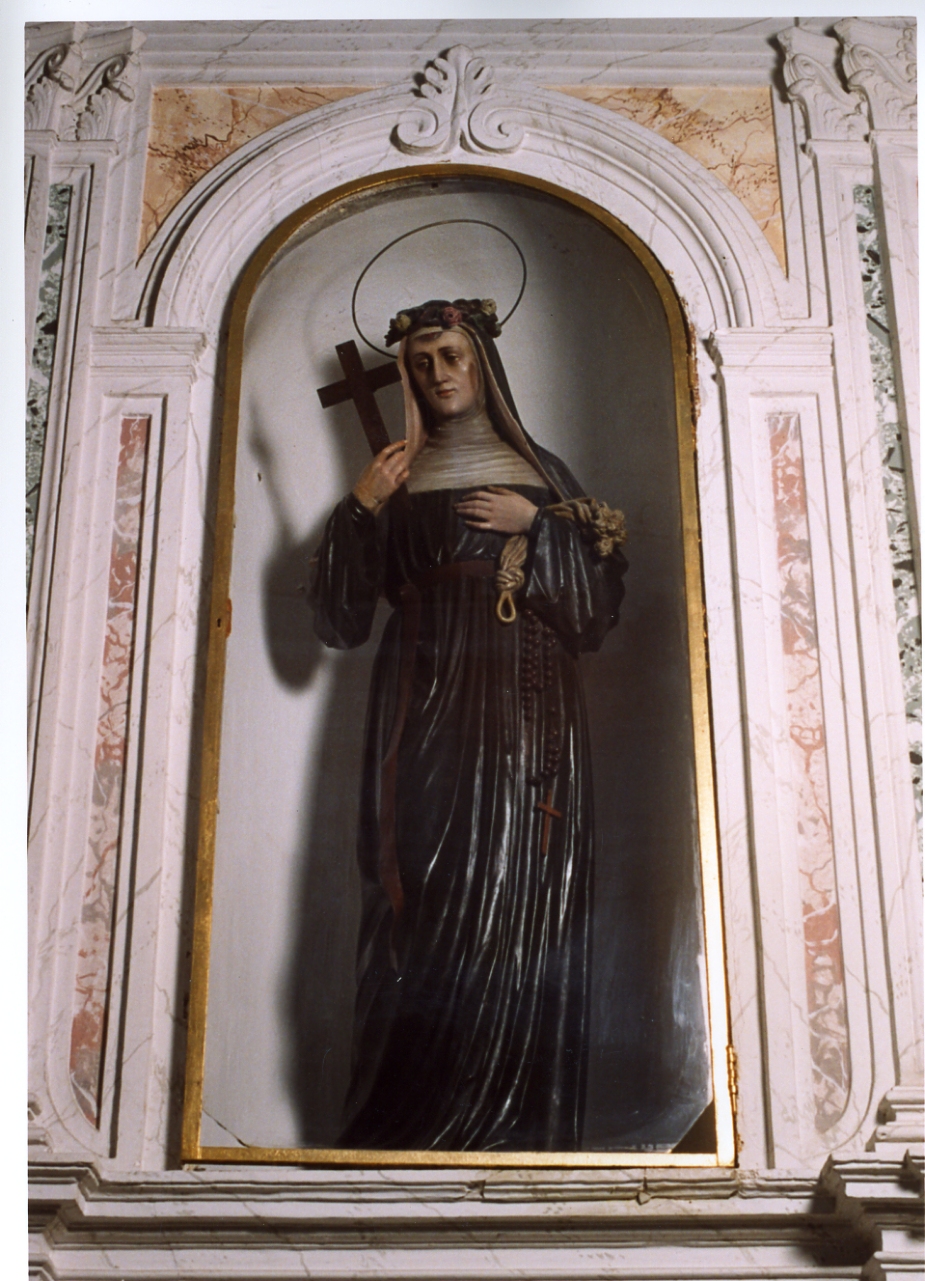 Santa Rita da Cascia (statua) - bottega napoletana (inizio sec. XX)