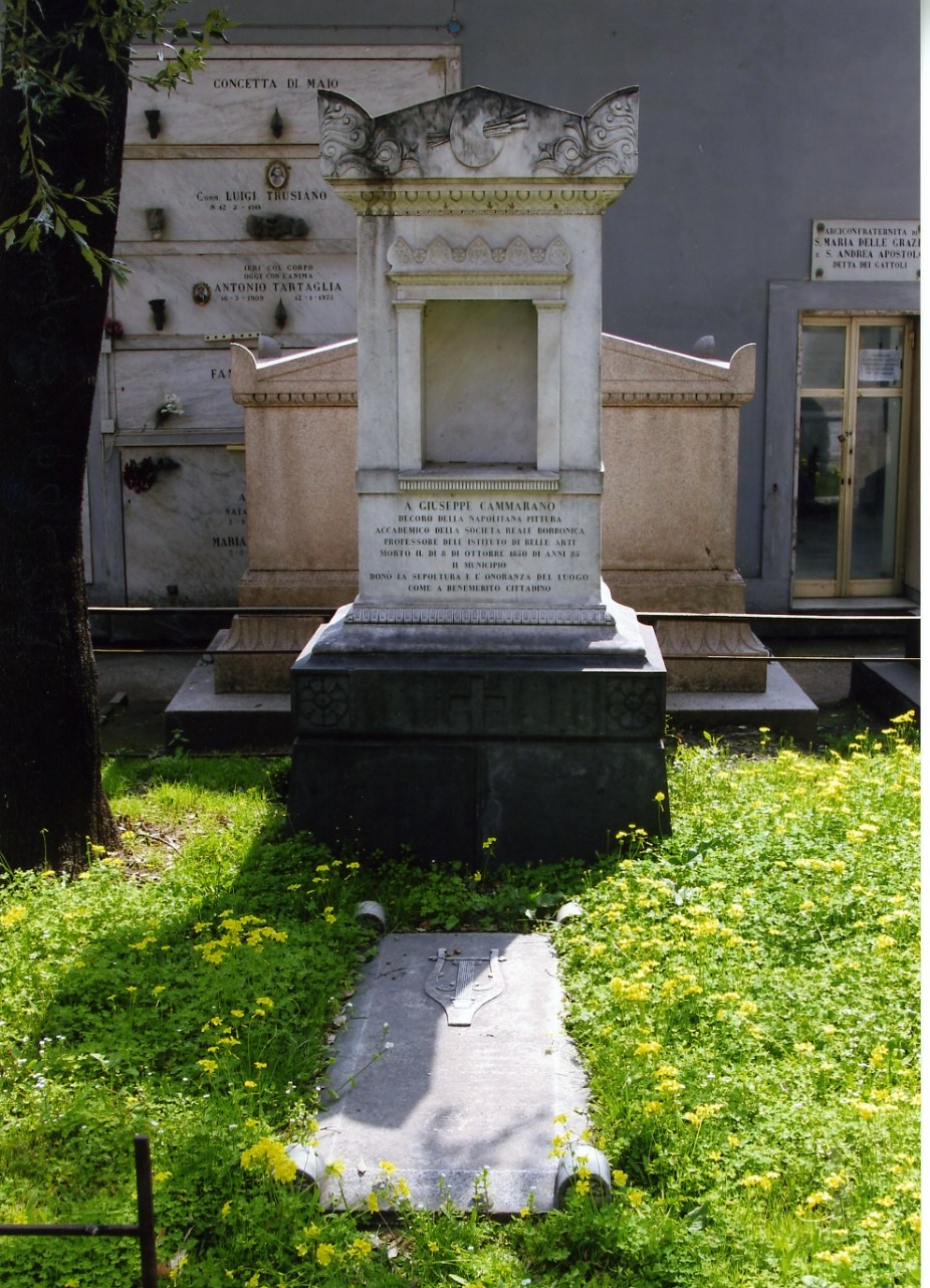 monumento funebre, insieme - ambito napoletano (sec. XIX)