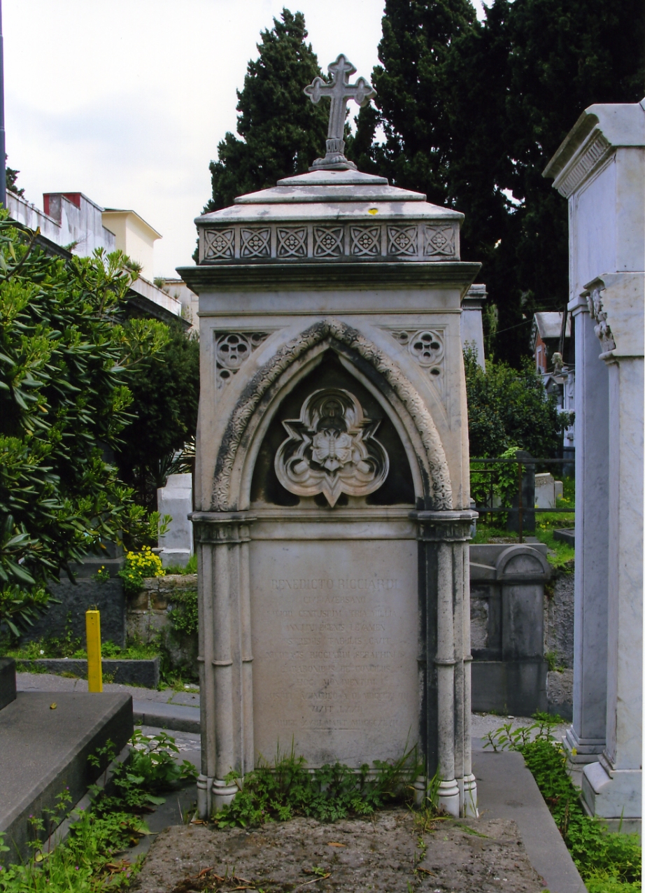 monumento funebre - bottega napoletana (metà sec. XIX)