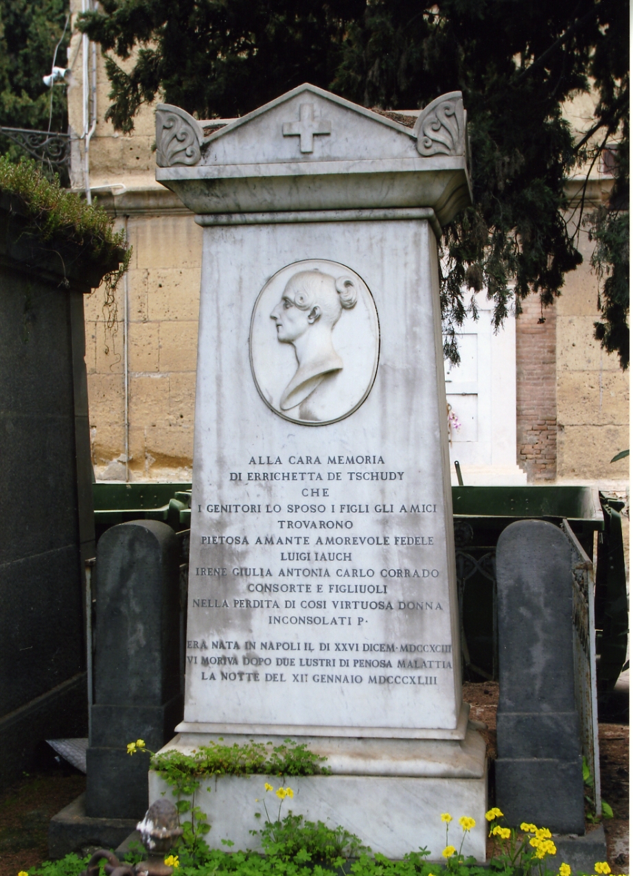 monumento funebre - bottega napoletana (secondo quarto sec. XIX)