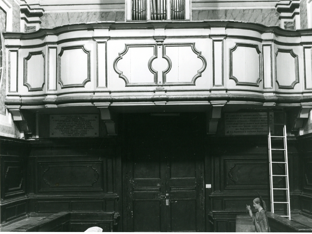 cantoria - bottega napoletana (ultimo quarto sec. XVIII)