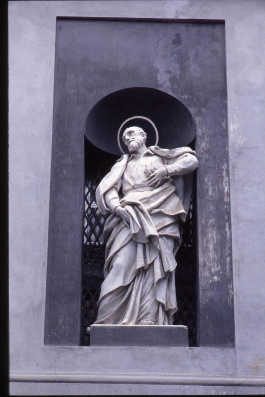 San Filippo Neri (statua) di Viva Angelo (sec. XVIII)