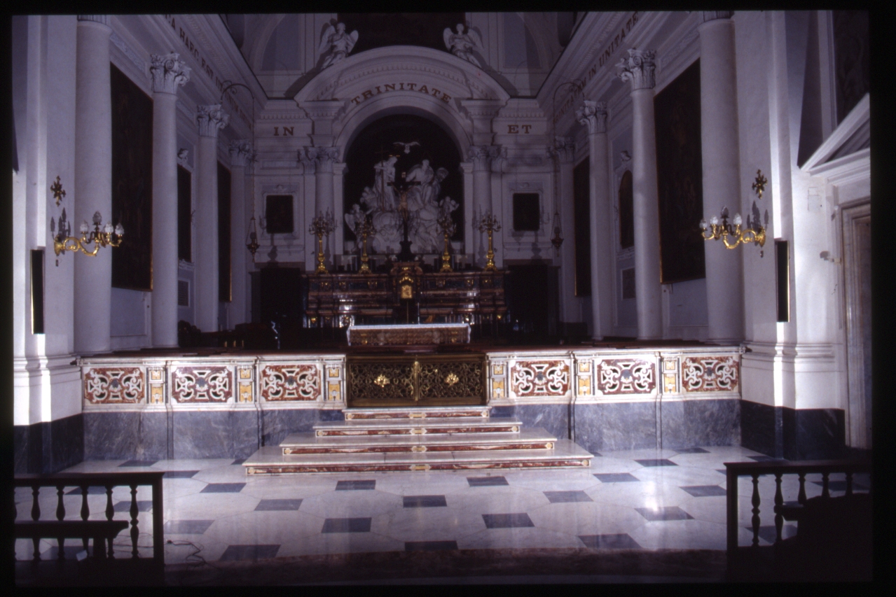 balaustrata, insieme di Schisano Carlo, Vanvitelli Carlo, Yucci Carlo (secondo quarto sec. XVIII)