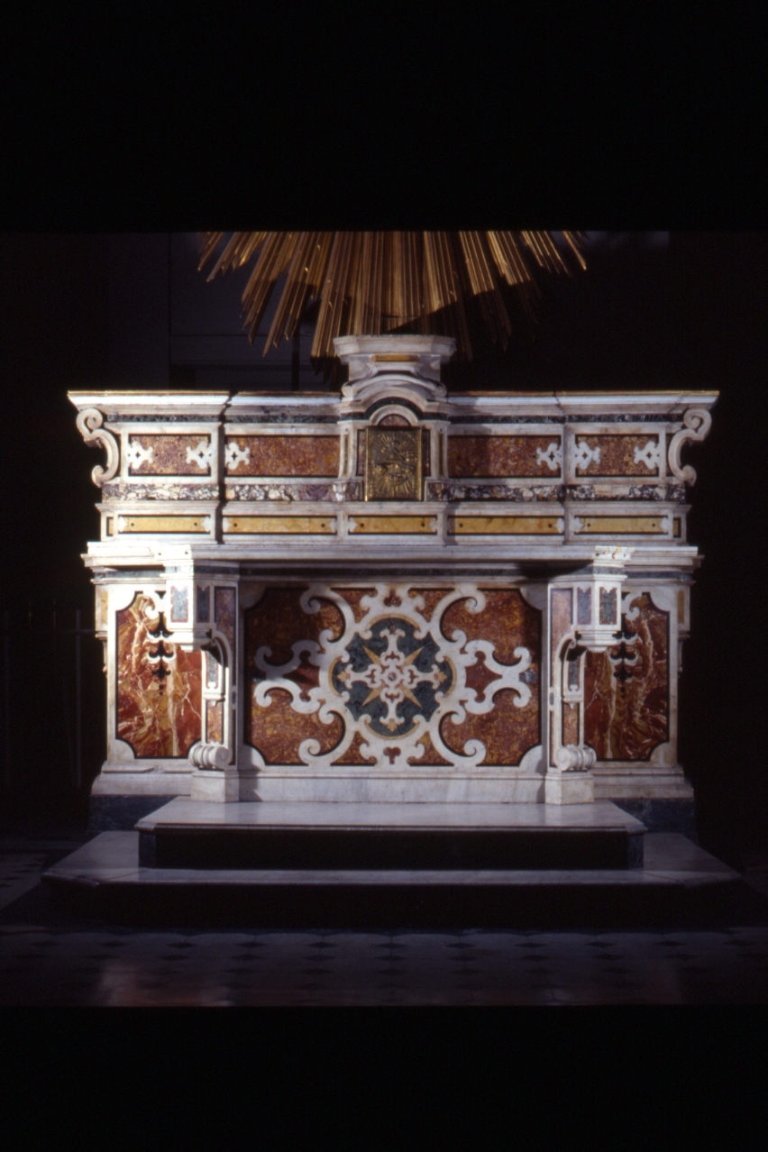 altare, insieme - bottega napoletana (sec. XVIII)