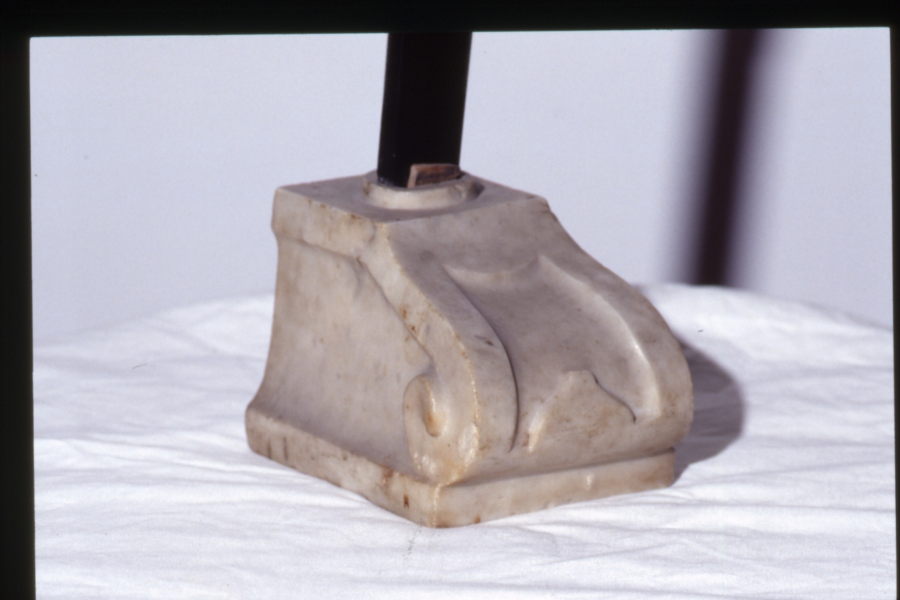 base per croce - bottega napoletana (fine sec. XVIII)