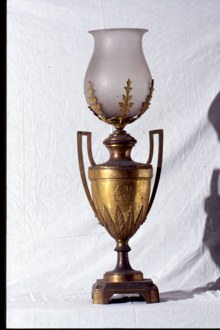 lampada, serie - bottega napoletana (sec. XVIII)