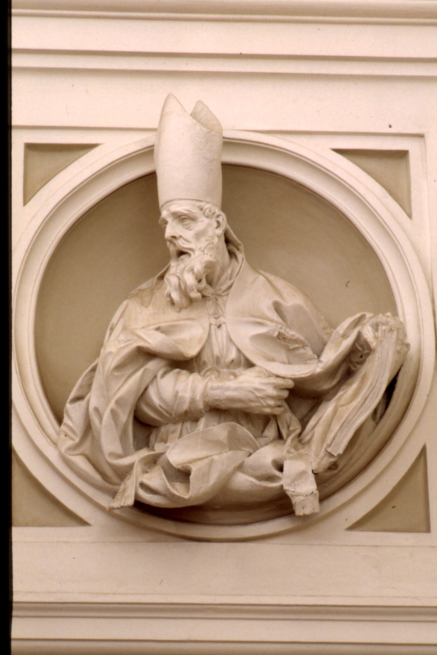 Santo vescovo (busto) di Persico Paolo (metà sec. XVIII)