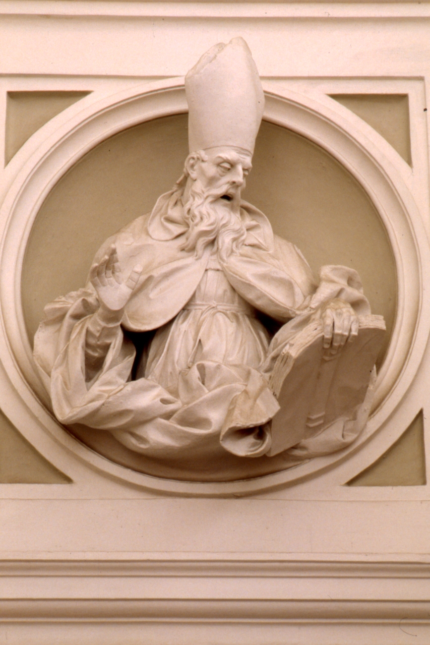 Santo vescovo (busto) di Persico Paolo (metà sec. XVIII)