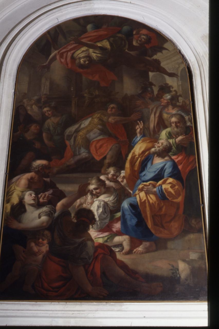 conversione di San Paolo (dipinto) di Fischetti Fedele (terzo quarto sec. XVIII)