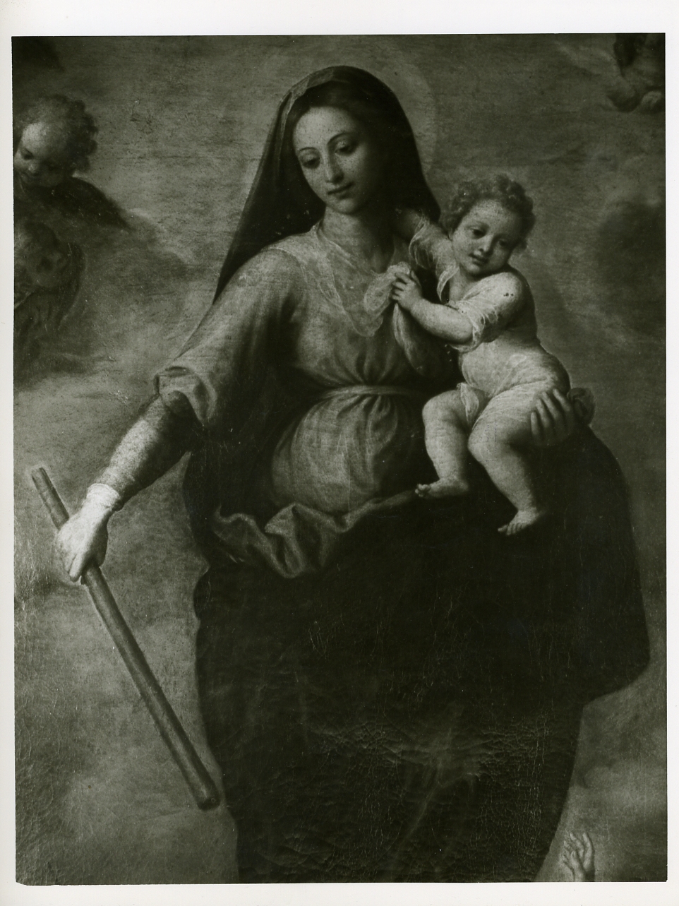 Madonna del Soccorso (dipinto) di Santafede Fabrizio (sec. XVII)