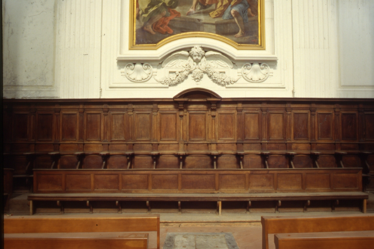 stalli del coro - bottega napoletana (sec. XVIII)