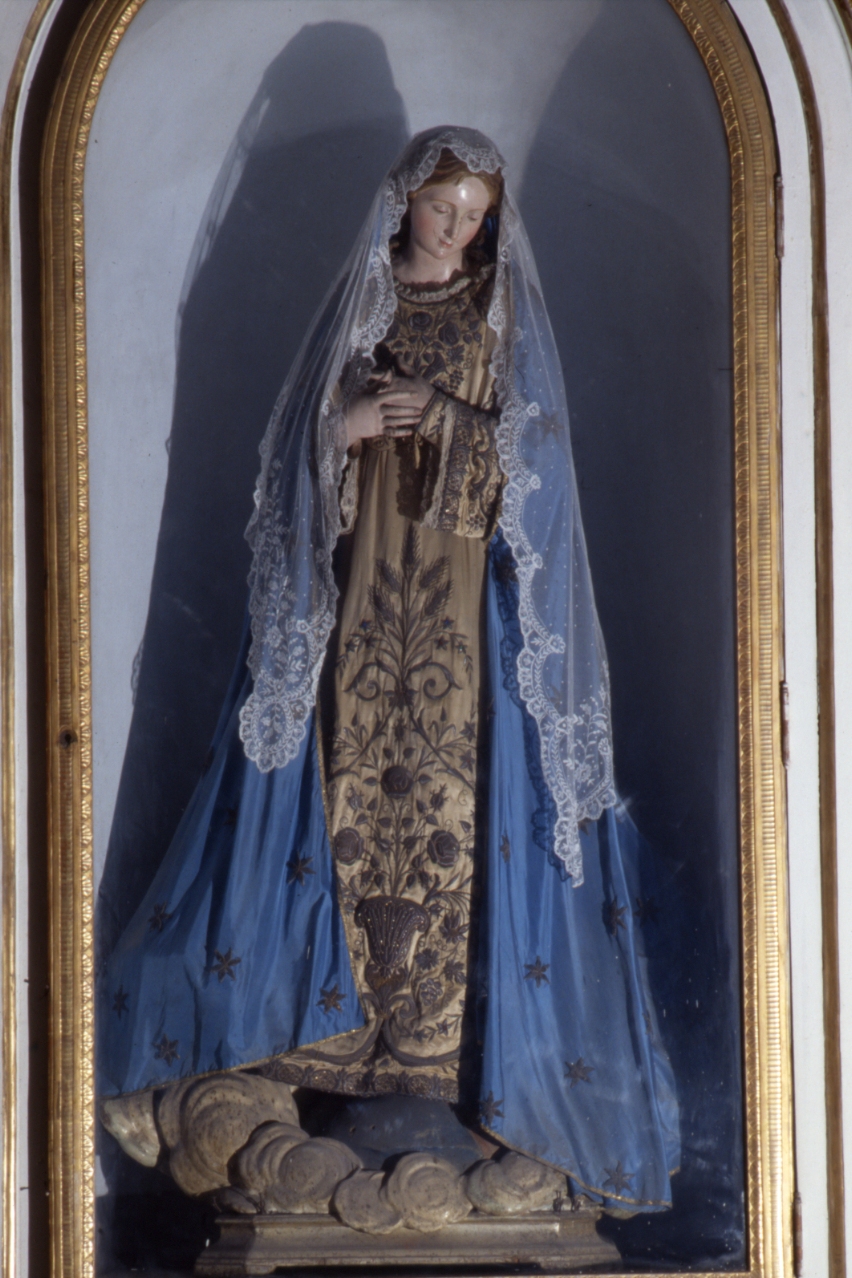 Immacolata Concezione (statua) - bottega napoletana (ultimo quarto sec. XIX)